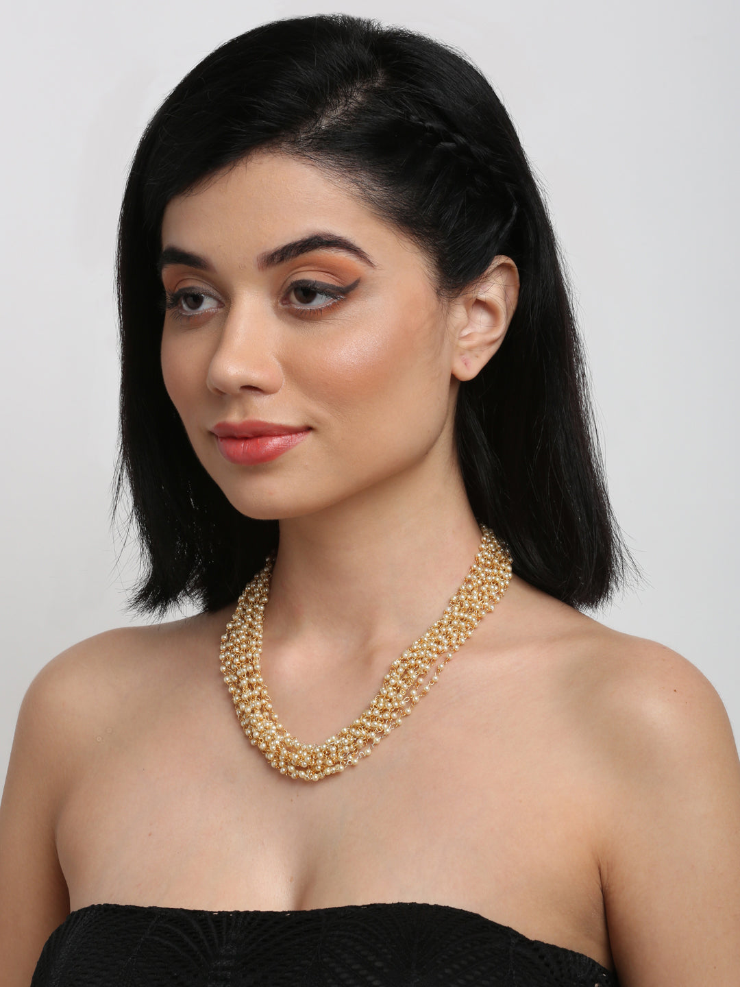 Pearl Neckpiece - Ruby Raang - Distacart
