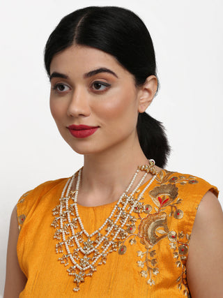 Kundan Neckpiece - Ruby Raang - Distacart