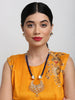Stone Kundan Neckpiece With Studs - Ruby Raang - Distacart
