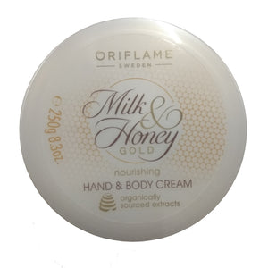 Oriflame Milk & Honey Gold Nourishing Hand & Body Cream