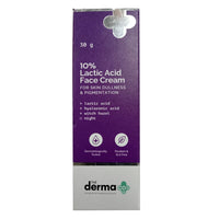 Thumbnail for The Derma Co 10% Lactic Acid Face Cream for Skin Dullness & Pigmentation - Distacart