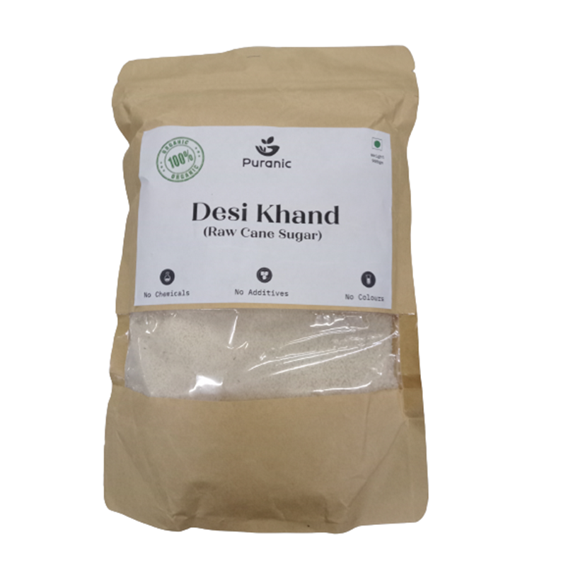 Puranic Desi Khand (Raw Cane Sugar) - Distacart