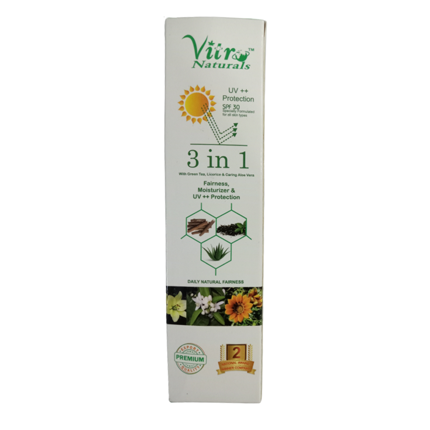 Vitro Naturals Aloe Sun Screen & Moisturizing Lotion - Distacart