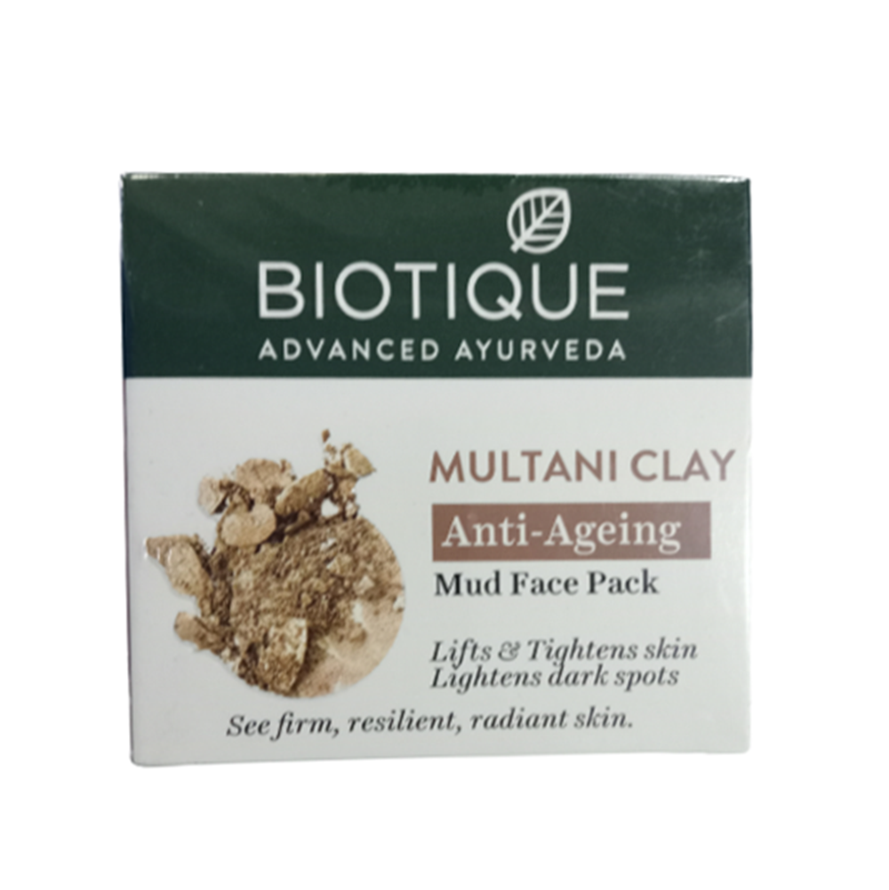 Biotique Advanced Ayurveda Bio Mud Youthful Firming and Revitalizing Face Pack - Distacart