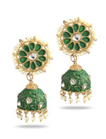 Thumbnail for Silver-Plated Alloy Diva Look Stylish Contemporary Earrings - The Pari - Distacart