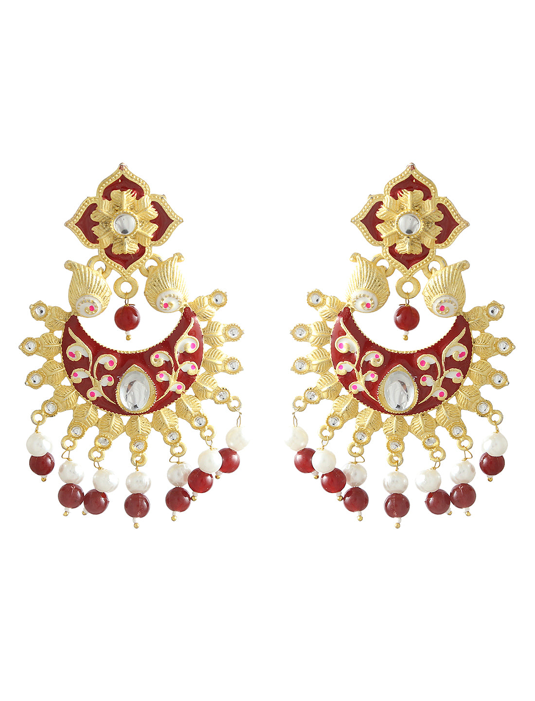 Silver-Plated Alloy Oxidised Round Earrings With Ring Combo - The Pari - Distacart