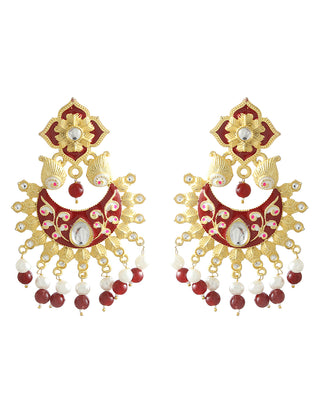 Silver-Plated Alloy Oxidised Round Earrings With Ring Combo - The Pari - Distacart