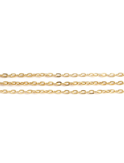 Gold-Plated Alloy Queen Coin Double Layer Necklace - The Pari - Distacart