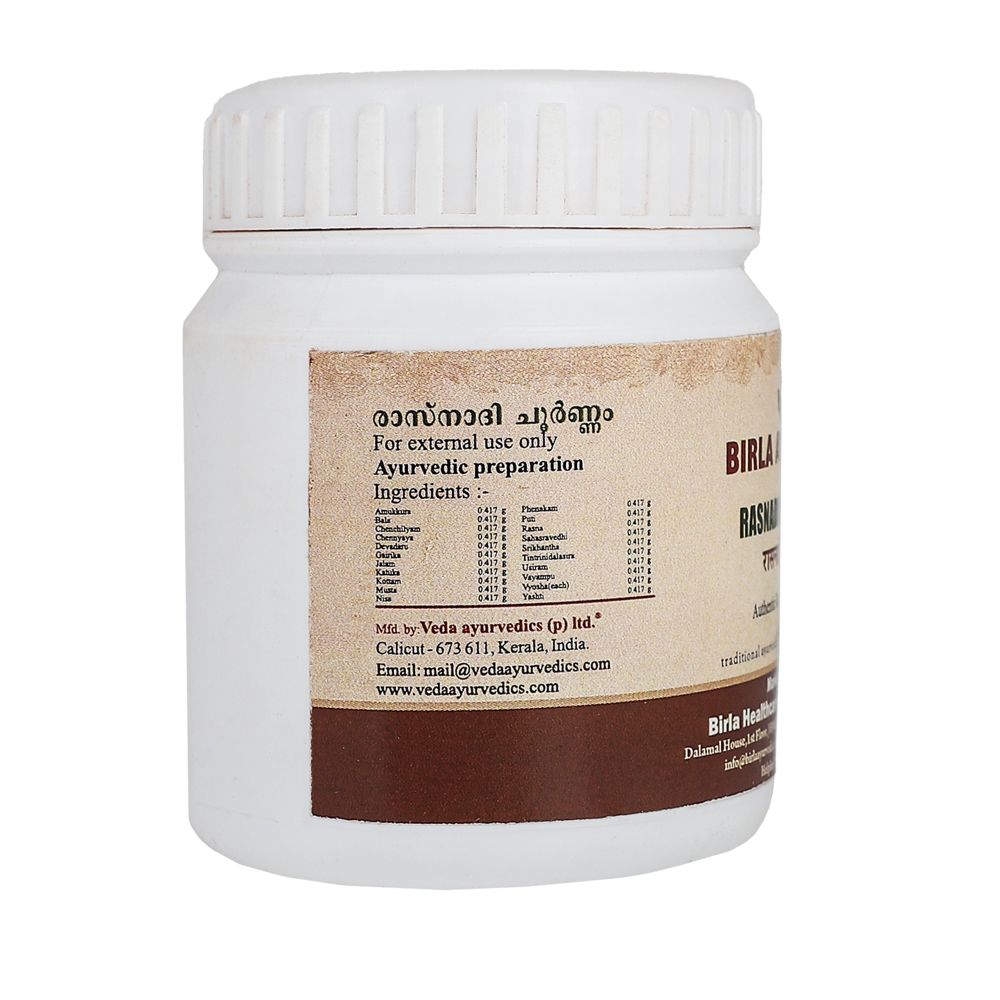 Birla Ayurveda Raasnaadi Choornam - Distacart