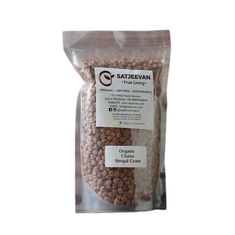 Satjeevan Organic Chana Bengal Gram - Distacart