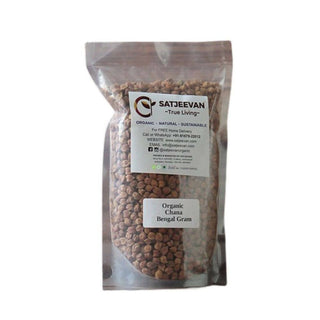 Satjeevan Organic Chana Bengal Gram - Distacart