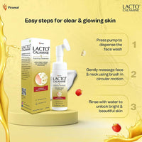 Thumbnail for Lacto Calamine Apple Cider Vinegar Foaming Face Wash - Distacart
