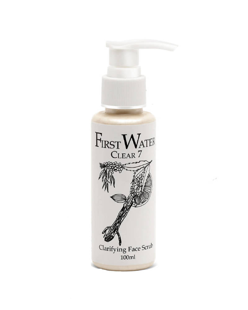 First Water Clear 7 Clarifying Face Scrub - Distacart