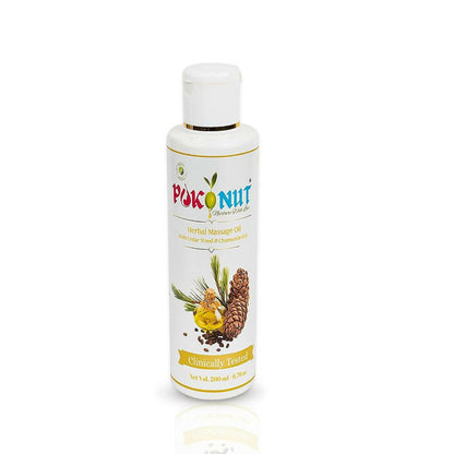 Pokonut Herbal Body Massage Oil - Distacart
