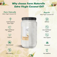 Thumbnail for Farm Naturelle 100% Pure Organic Extra-Virgin Cold Pressed Coconut Oil - Distacart