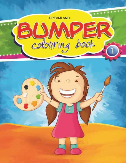 Dreamland Bumper Colouring Book - 1 - Distacart