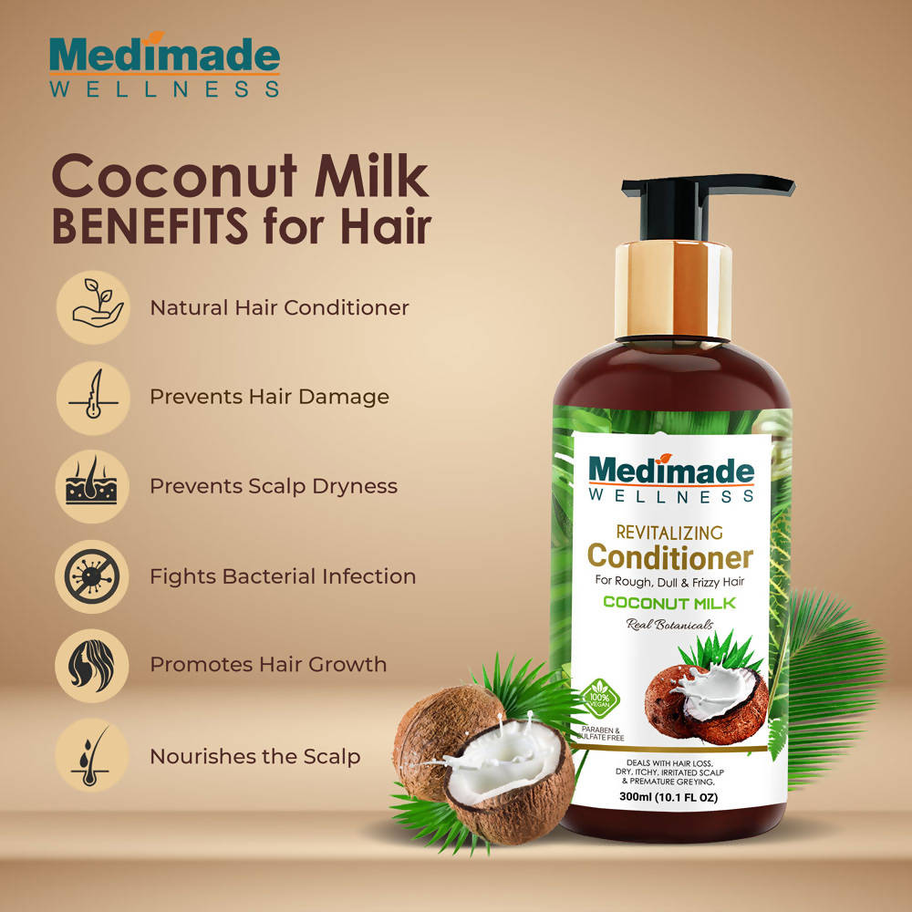 Medimade Wellness Revitalizing Conditioner With Coconut Milk - Distacart