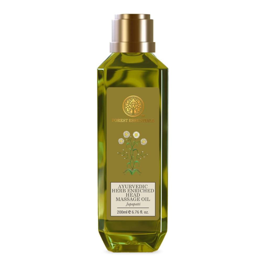Forest Essentials Ayurvedic Herb Enriched Head Massage Oil Japapatti - Distacart