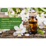 Thumbnail for Vaadi Herbals Jasmine 100% Pure Essential Oil Therapeutic Grade - Distacart