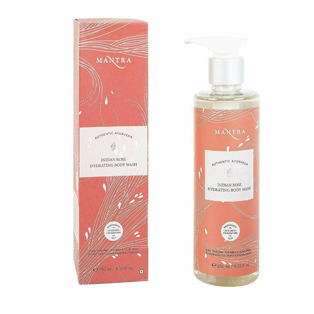Mantra Herbal Indian Rose Hydrating Body Wash - Distacart