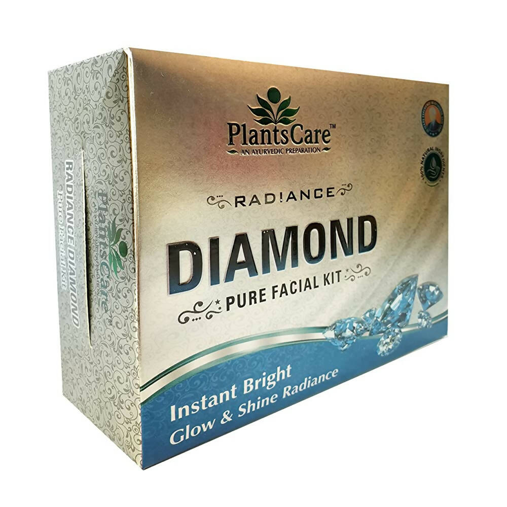 Plants Care Radiance Diamond Pure Facial kit 160+100ml - Distacart