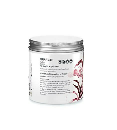 Malabarica Rose Petal Powder - Distacart