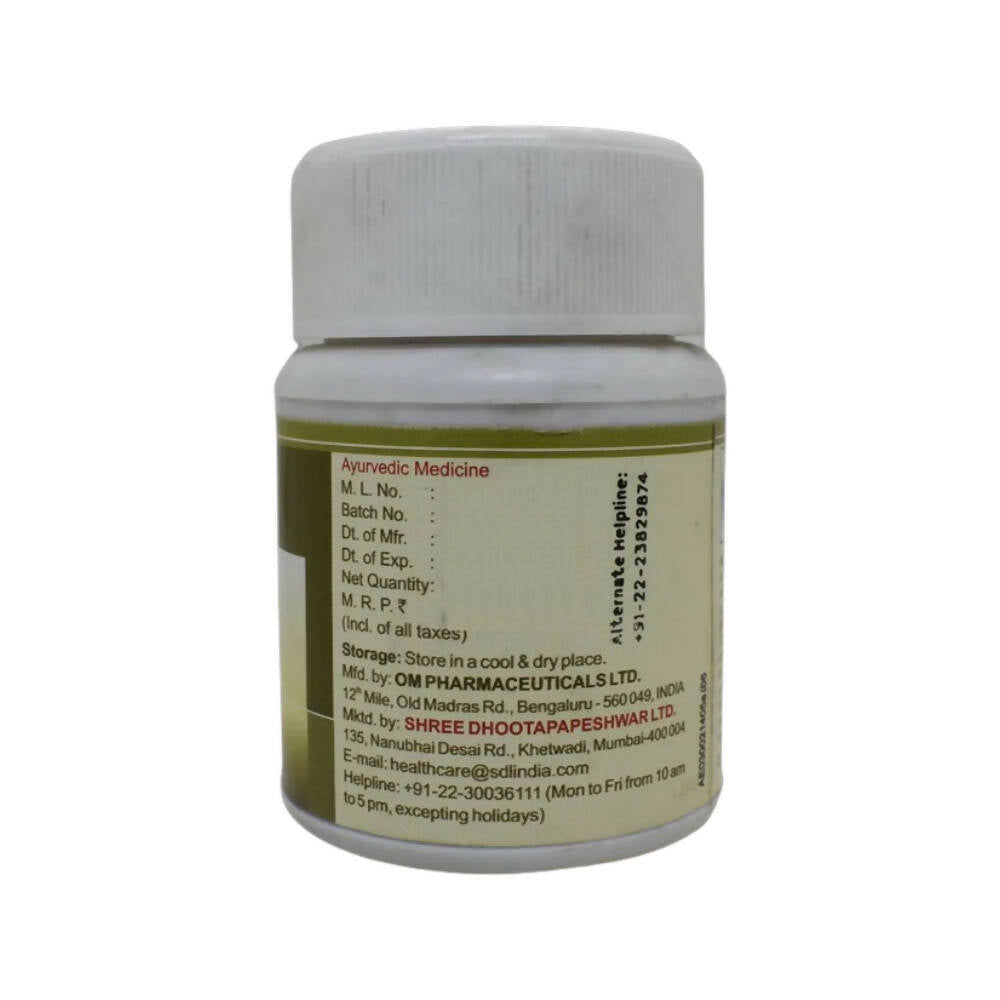 Dhootapapeshwar Dhatupoushtik Tablets - Distacart