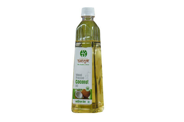 Siddhagiri's Satvyk Organic Wood Pressed Coconut Oil
