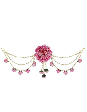 Baby Pink Flower Hair Accessories
