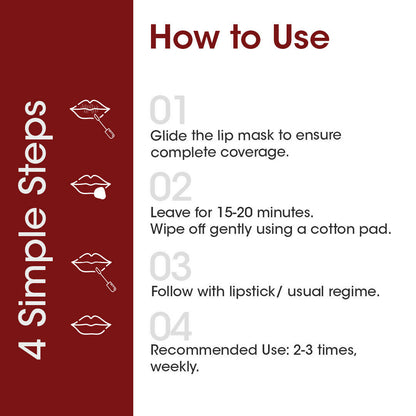 TAC - The Ayurveda Co. Kumkumadi Lip Mask with Saffron - Distacart