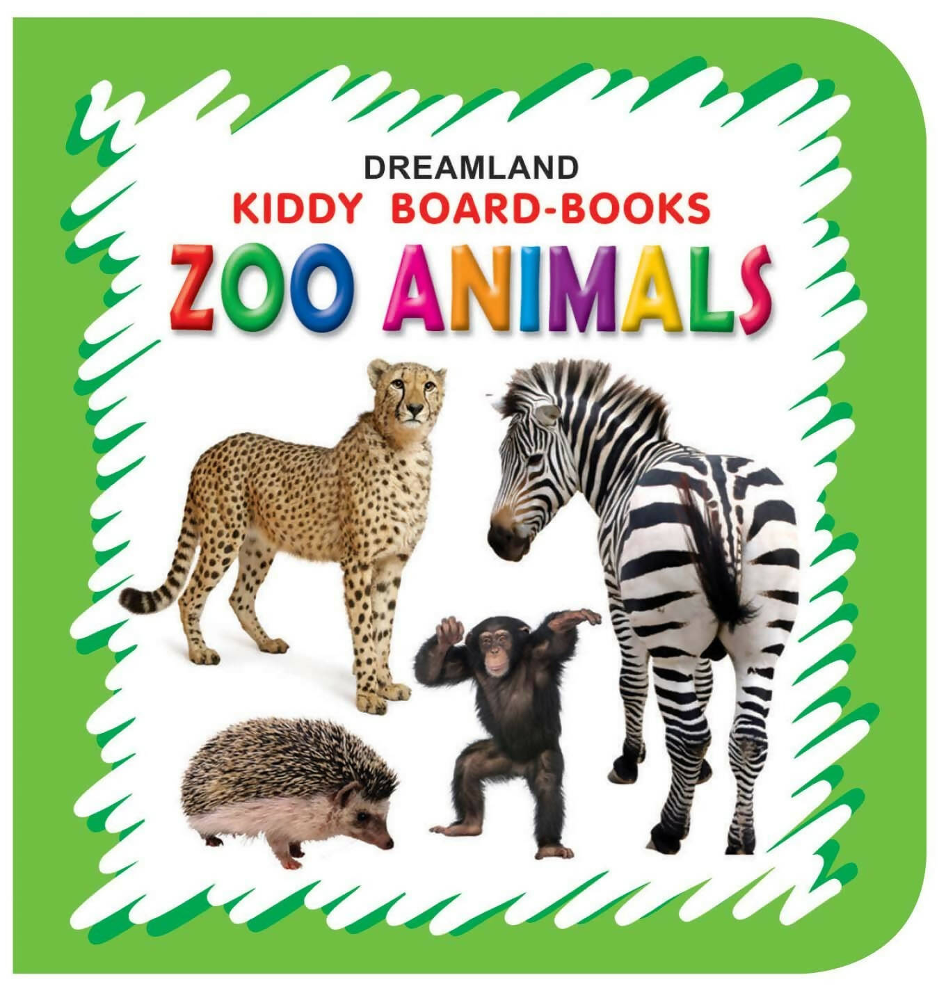 Dreamland Kiddy Board Book - Zoo Animals - Distacart