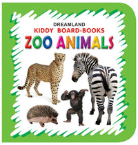 Thumbnail for Dreamland Kiddy Board Book - Zoo Animals - Distacart