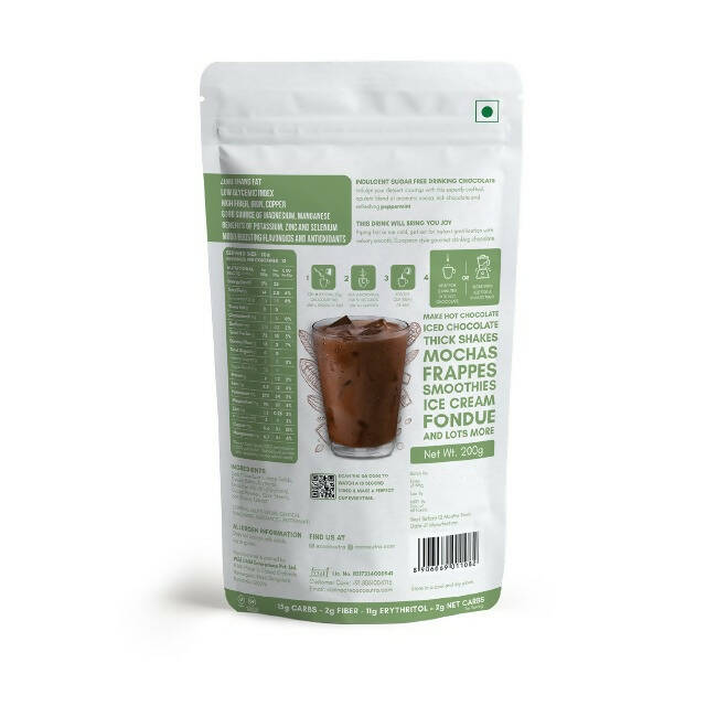 Cocosutra Lite - Peppermint Sugar Free Drinking Chocolate Mix - Distacart