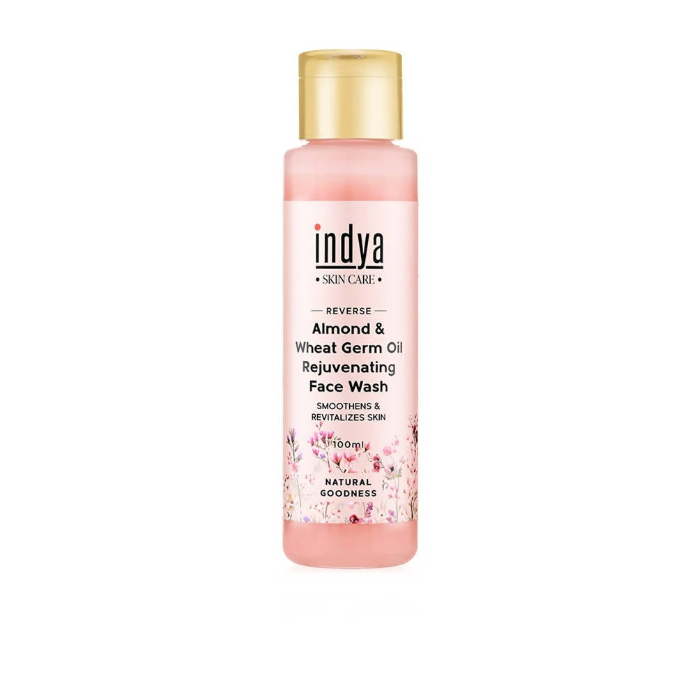 Indya Almond & Wheat Germ Oil Rejuvenating Face Wash