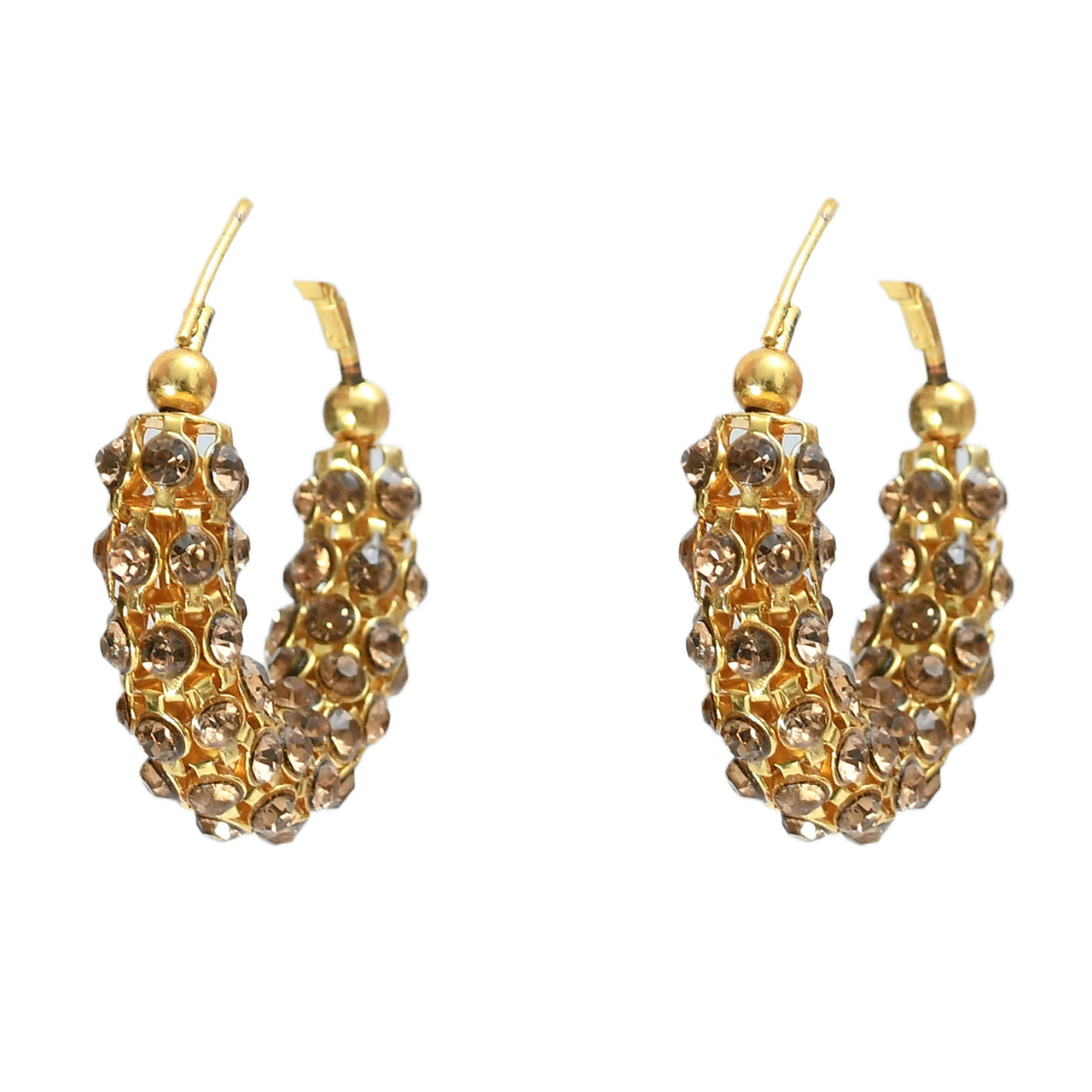 Mominos Fashion Johar Kamal Gold-Plated Brass Finish Hasli Design Choker For Women (Golden) - Distacart