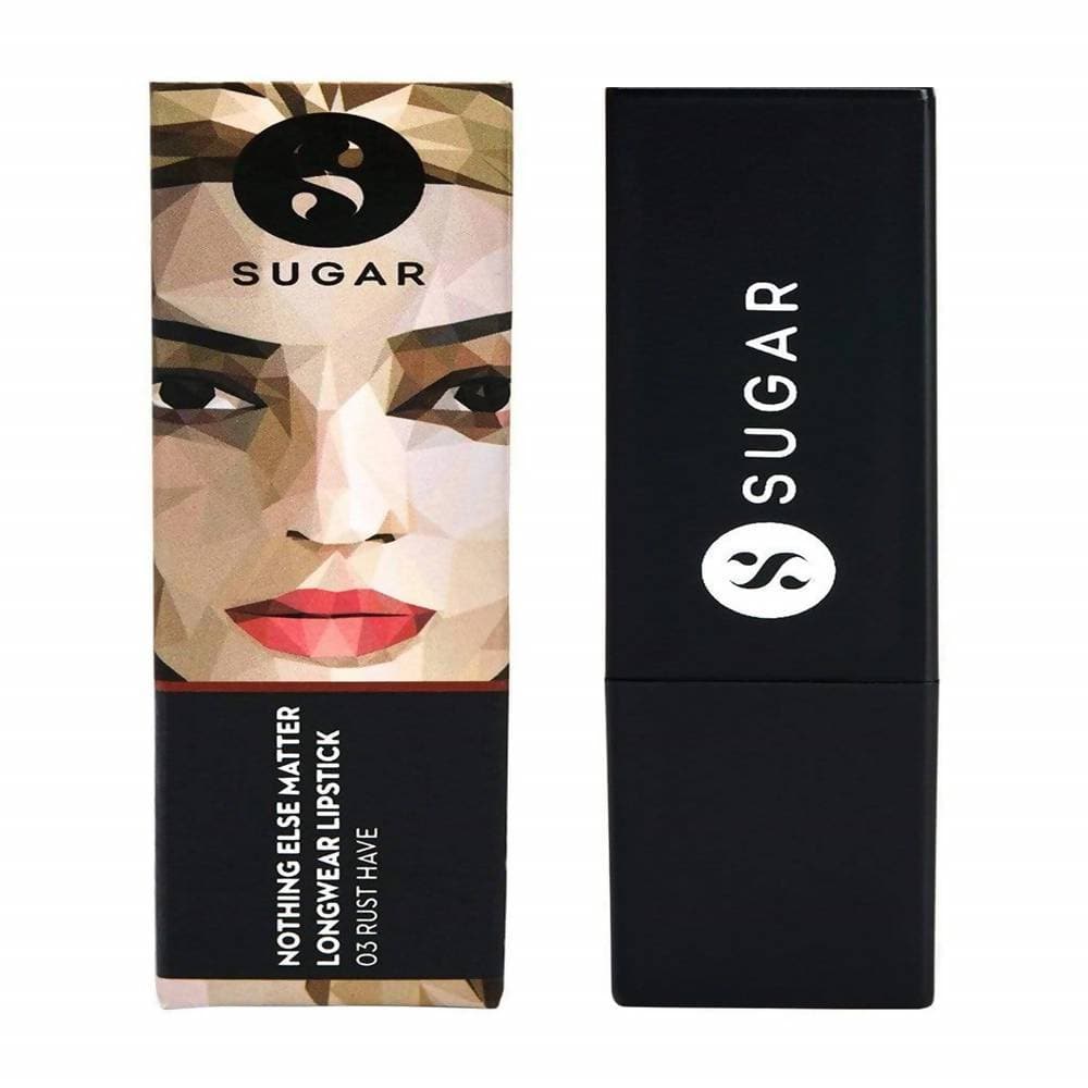 Sugar Nothing Else Matter Longwear Lipstick - Rust Have (Subtle Burnt Red) - Distacart