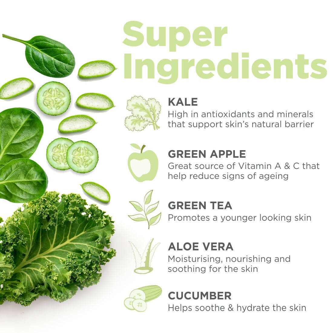 Happier Multigreens Face Cleanser - Distacart