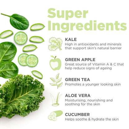 Happier Multigreens Face Cleanser - Distacart