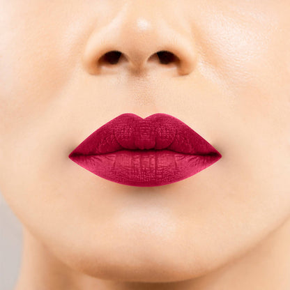 Lotus Make-Up Ecostay Matte Lip Lacquer - Rose Bloom (4 Gm) - Distacart