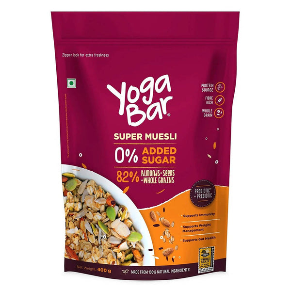 Yoga Bar No Added Sugar Super Muesli