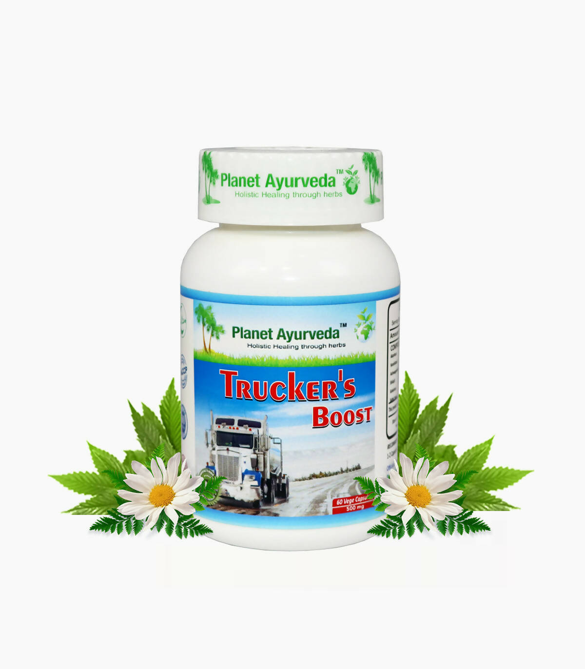 Planet Ayurveda Trucker's Boost Capsules - Distacart