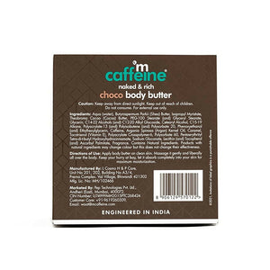 mCaffeine Naked & Rich Choco Body Butter - Distacart
