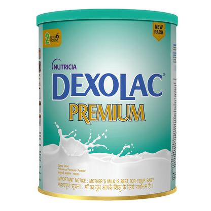 Dexolac Premium Infant Formula Powder Stage 2 (From 6-12 Months) - Distacart