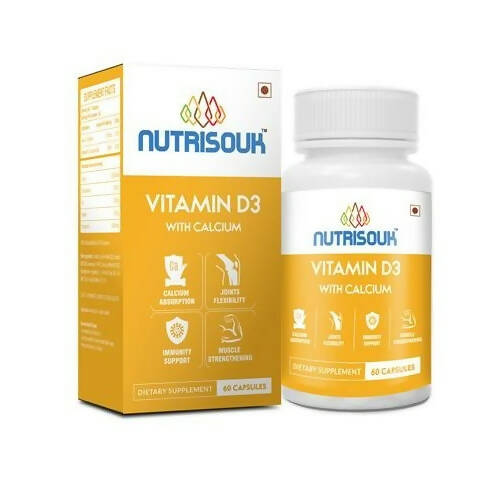 Nutrisouk Vitamin D3 Capsules - Distacart