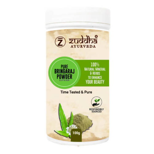 Zuddha Ayurveda Pure Bringaraj Powder - Distacart