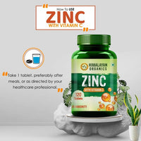 Thumbnail for Zinc With Vitamin C Tablets