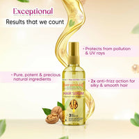 Thumbnail for Aaryanveda Hair Serum Vitalized with Walnut Oil - Distacart