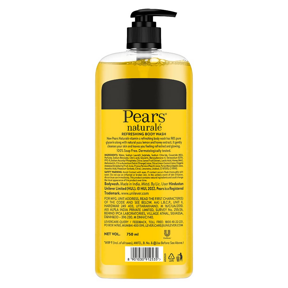 Pears Naturale Refreshing Vitamin C Body Wash - Distacart