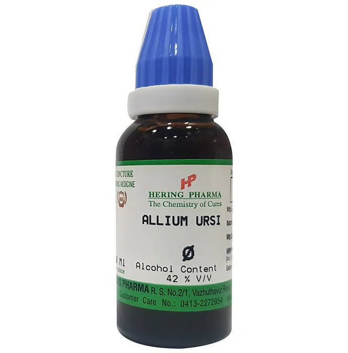 Hering Pharma Allium Ursi Mother Tincture Q - Distacart
