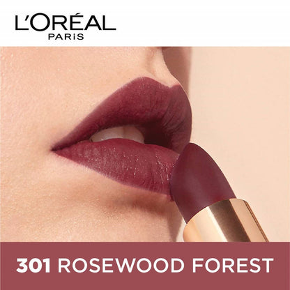 L'Oreal Paris Color Riche Moist Matte Lipstick - 301 Rosewood Forest - Distacart